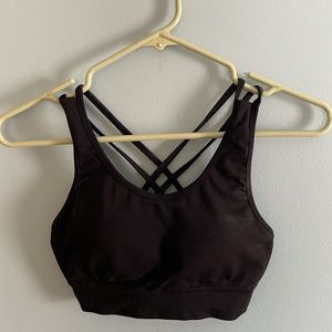 Alphalete Black Revive Bra (XS)